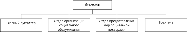 Структура ГКУ НО «Управление социальной защиты населения Краснобаковского района»